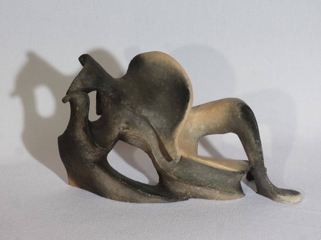 cours de sculpture avec cuisson et enfumage